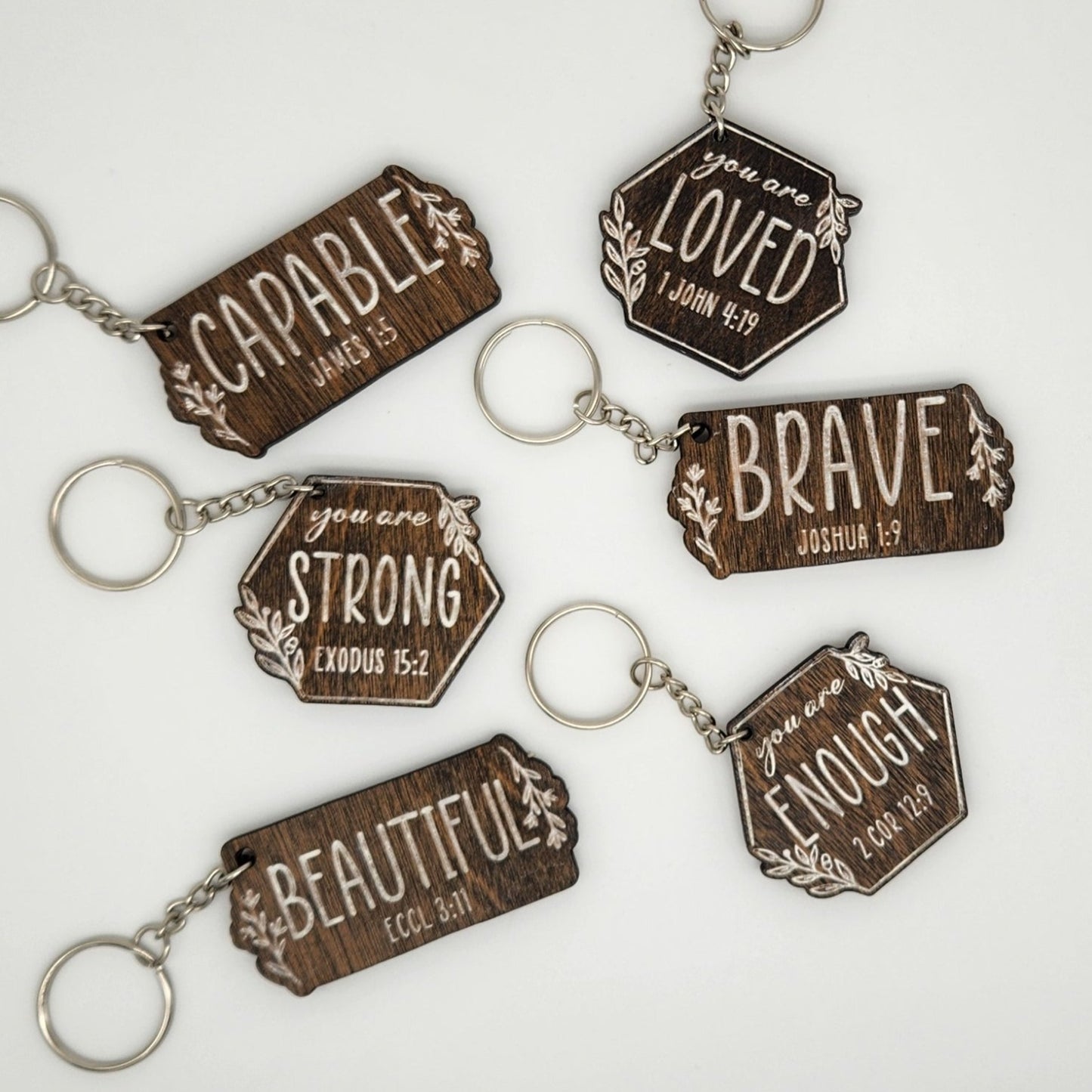 "You Are" Keychains